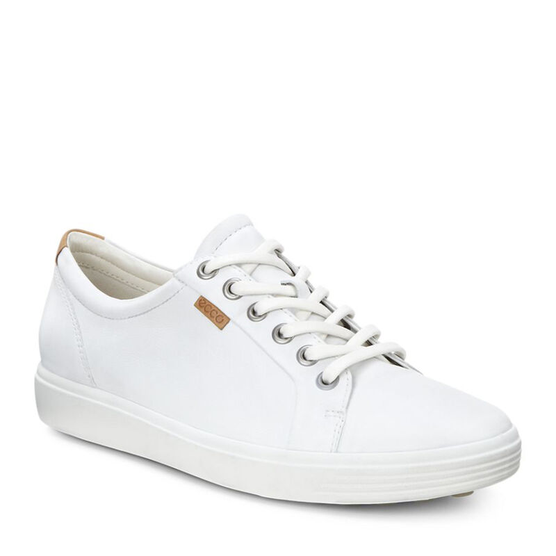 Ecco Soft 7 W White UST Droid Shoe image number 0